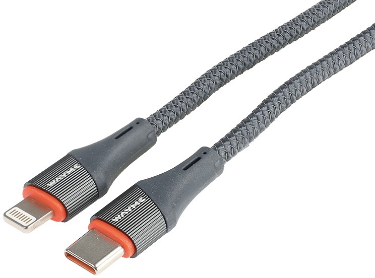 LAADIMISJUHE PÕIMITUD USB-C - LIGHTNING / APPLE MAX 30W 100CM WAYME