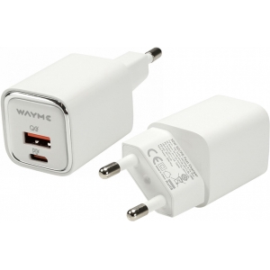 KIIRLAADIJA USB-C PD 30W + USB WAYME