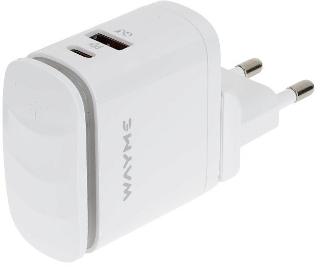 KIIRLAADIJA USB-C PD 25W + USB WAYME