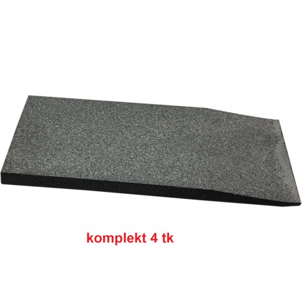 PÕRANDAPEALSE KÄÄRTÕSTUKI LISARAMPIDE KOMPL. 4 TK. KUMMIST. ATH-HEINL