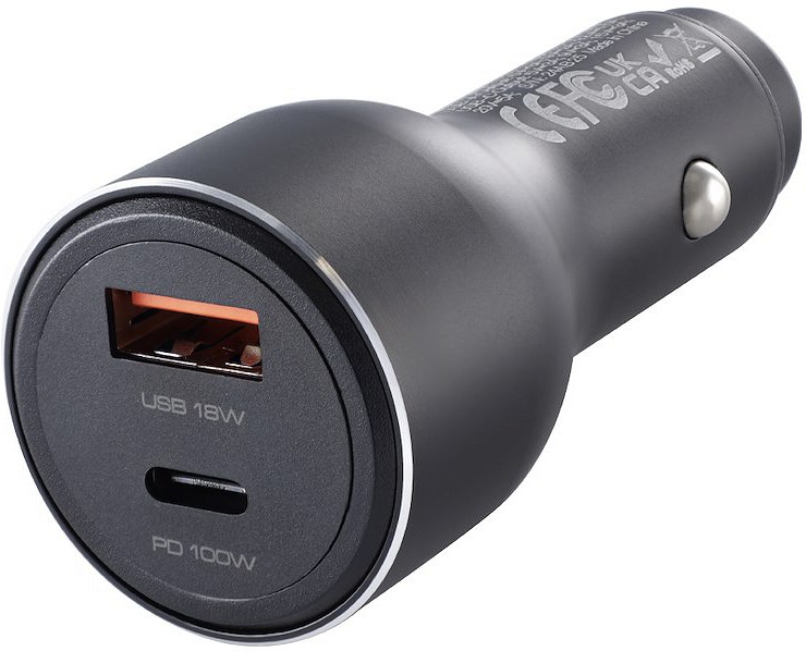 SIGARETISÜÜTAJA PESASSE KIIRLAADIJA 2X USB / USB-C MAX 100W. 12V / 24V WAYME