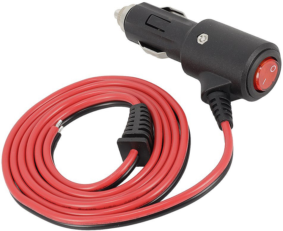 SIGARETI SÜÜTAJA PISTIK LÜLITI JA JUHTMEGA 130CM CARMOTION