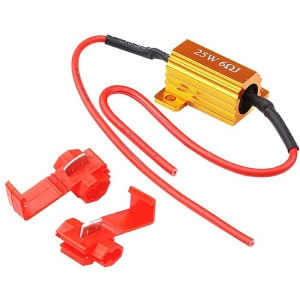 LED PIRNI CANBUS-TAKISTI 12V 25W 6OHM 1TK VISION