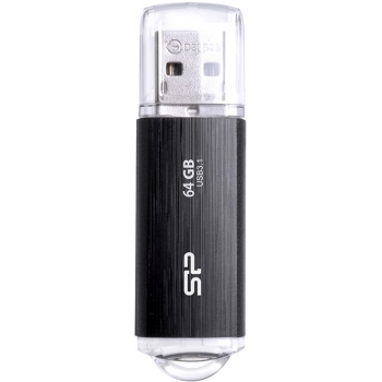 Silicon Power флешка 64GB Blaze B02 USB 3.1, черный