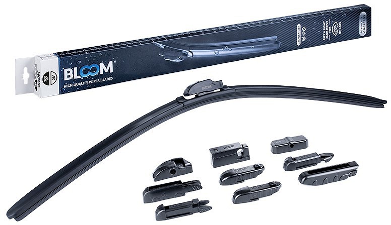 BLOOM FLEX KLAASIPUHASTAJA / KOJAMEES + 10 ADAPTERIT 700MM / 28"