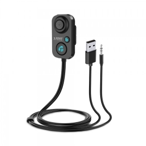 Savio TR-13 Bluetooth 5.1 AUX Transmitter with Hands-free Function / Black