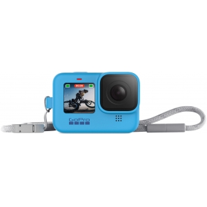 GoPro защитный чехол + шнурок на руку Hero9 Black, синий