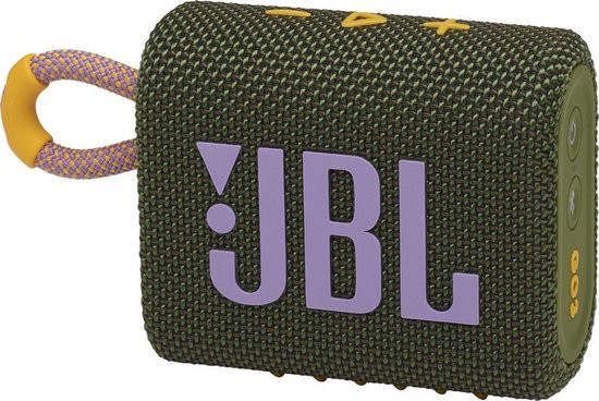 JBL juhtmevaba kõlar Go 3 BT, roheline