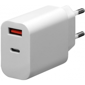 Platinet laadija USB/USB-C 30W (PLCUPD30W)