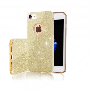 Mocco Glitter Cover with TPU Back Case Apple iPhone 12 / iPhone 12 Pro