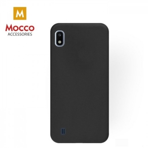 Mocco Ultra Slim Soft Matte 0.3 mm Silicone Case for Samsung Galaxy A12 Black