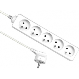 KONTORI PIKENDUSJUHE 5 PESA 3M 3G1.0MM² 10A VALGE MADE IN POLAND