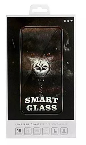 Smart Glass Full Face Tempered Glass with Frame Apple iPhone 12 Mini Black