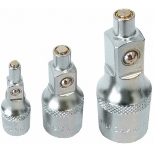 MAGNETADAPTERITE KOMPLEKT 1 / 4". 3 / 8". 1 / 2" TRIUMF