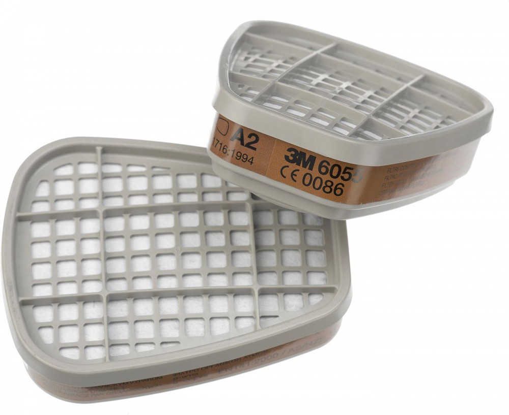 TOLMUMASKI FILTER A2 6055 3M