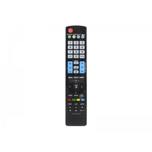 HQ LXP258 TV remote control LG MKJ61841804 Black
