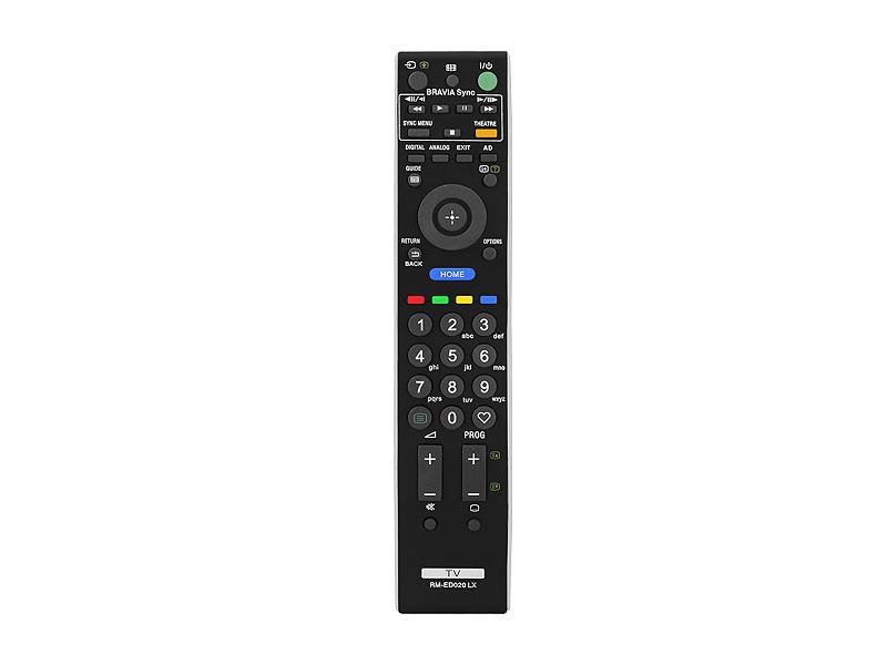 HQ LXP489 TV remote control SONY RM-ED020 Black