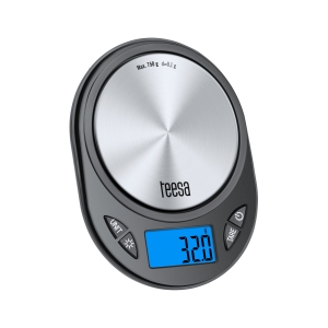 Teesa Digital Jewelry Scales with 0.1 gram accuracy / Black
