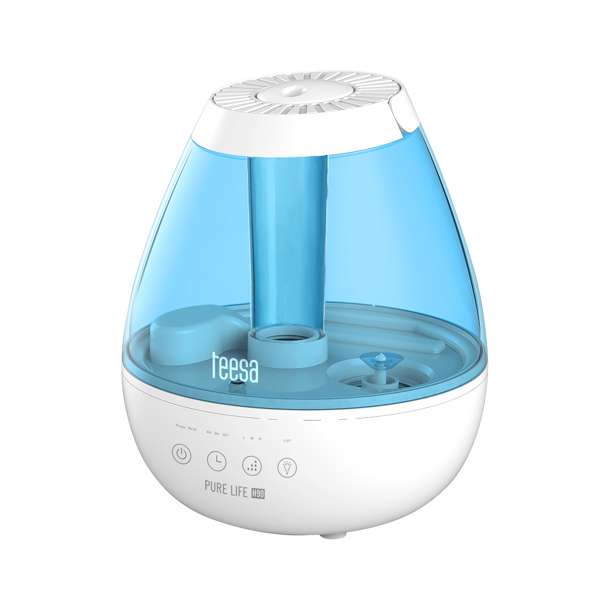 Teesa PURE LIFE H90 Humidifier and 7 color LED lights / White
