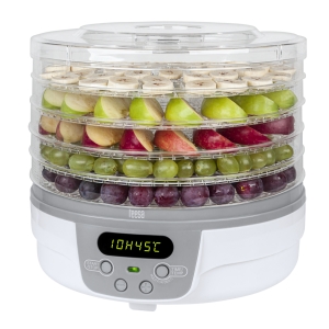 Teesa Vegetable, fruit and mushroom dryer with LCD screen / White