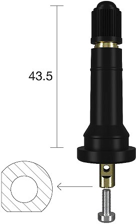 SKA957 SCHRADER HSS TPMS ANDURI KUMMIVENTIIL 5033 (SK2) WONDER 1257AM
