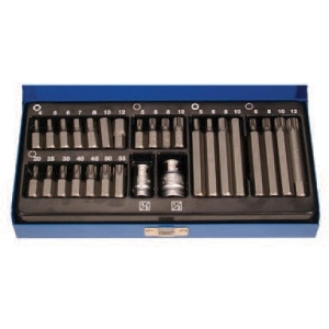 28-OS. 10MM(3 / 8") TORX. KUUSKANT. 12-TÄHIK OTSIKUTE KOMPL. TRIUMF