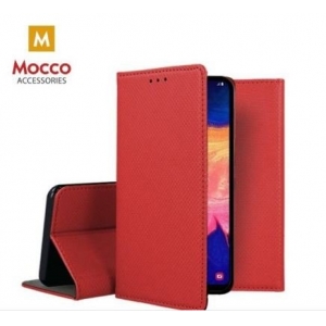 Mocco Smart Magnet Book Case For LG K52 Red