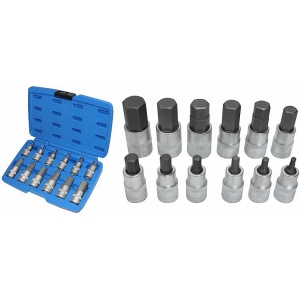 12-OS. 1 / 2" KUUSKANTOTSIKUTE KOMPLEKT 5-22MM TRIUMF