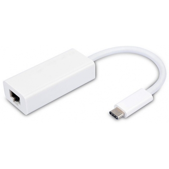 Vivanco adapter USB-C - LAN, valge (34291)