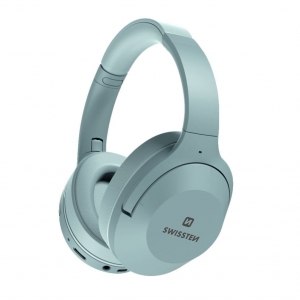 Swissten Huricane Bluetooth 4.2 Headphones with FM / AUX / MicroSD / Grey