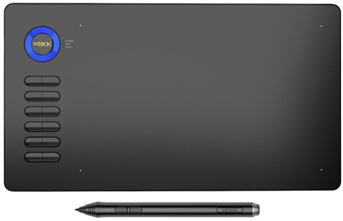 Veikk graphics tablet A15, blue