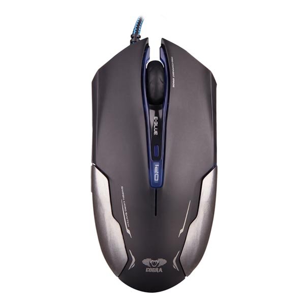 E-Blue Cobra EMS653 Gaming Mouse with Additional Buttons / LED / 3000 DPI / USB Black