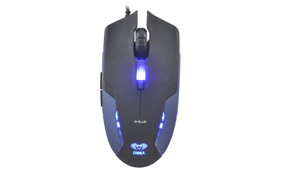 E-Blue Cobra II Junior Gaming Mouse with Additional Buttons / LED / 1600 DPI / USB Blue