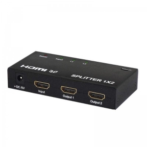 Savio CL-42 Видео Сплиттер HDMI -> 2 x HDMI F,0 / Черный