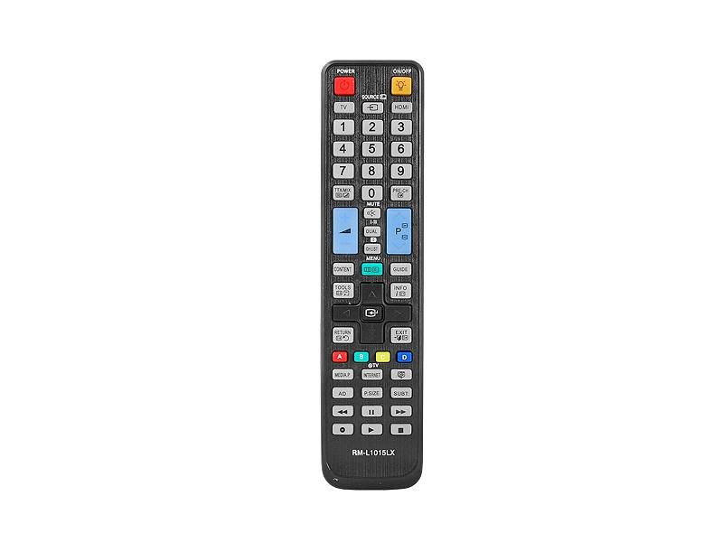 HQ LXPL1015 TV remote control SAMSUNG RM-L1015LX Black