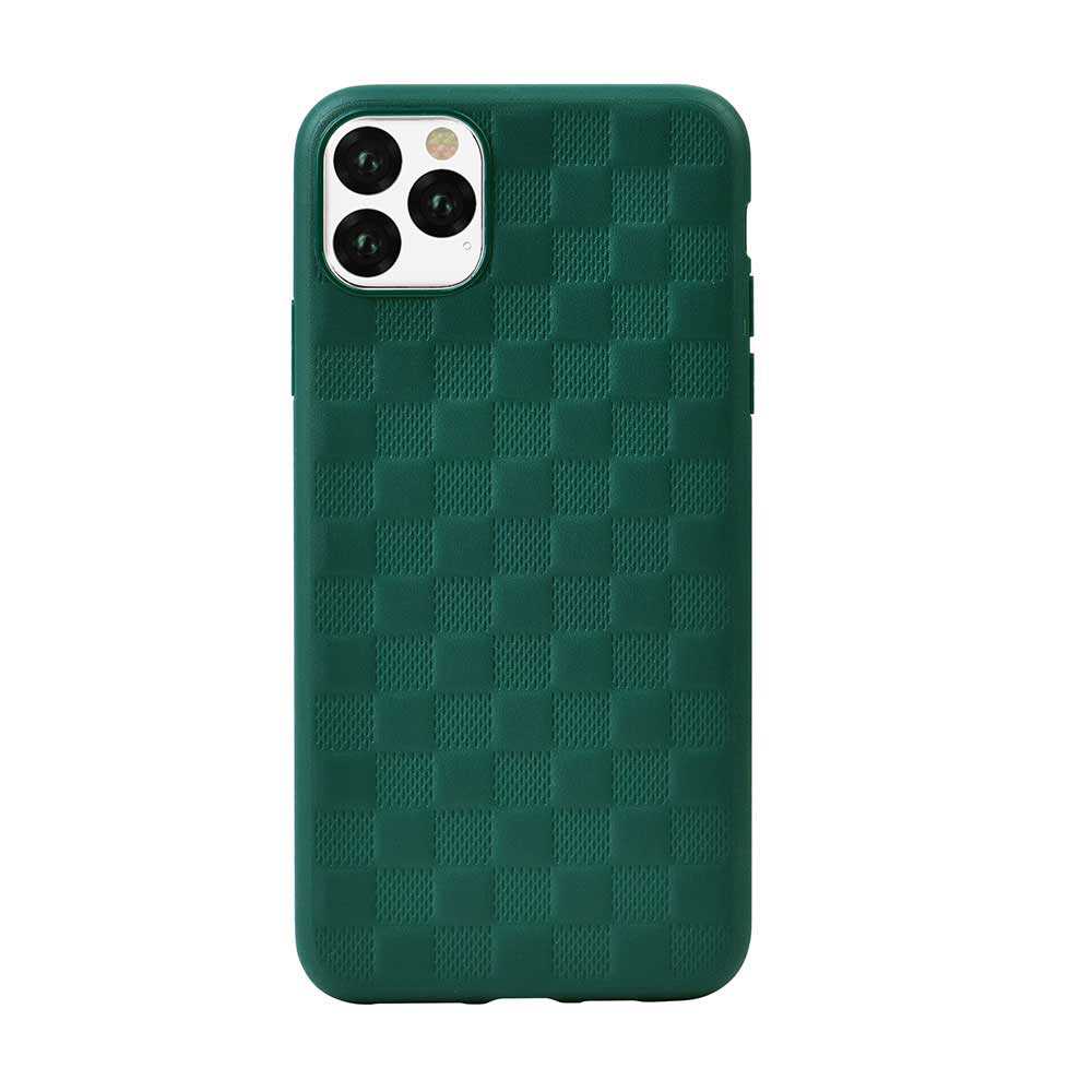 Devia Woven2 Pattern Design Soft Case iPhone 11 Pro green