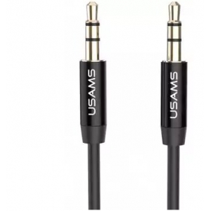 Usams YP-01 Audio Cable 3.5 mm -> 3.5 mm Black