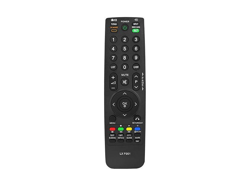 HQ LXP201 TV remote control LG AKB69680403 Black