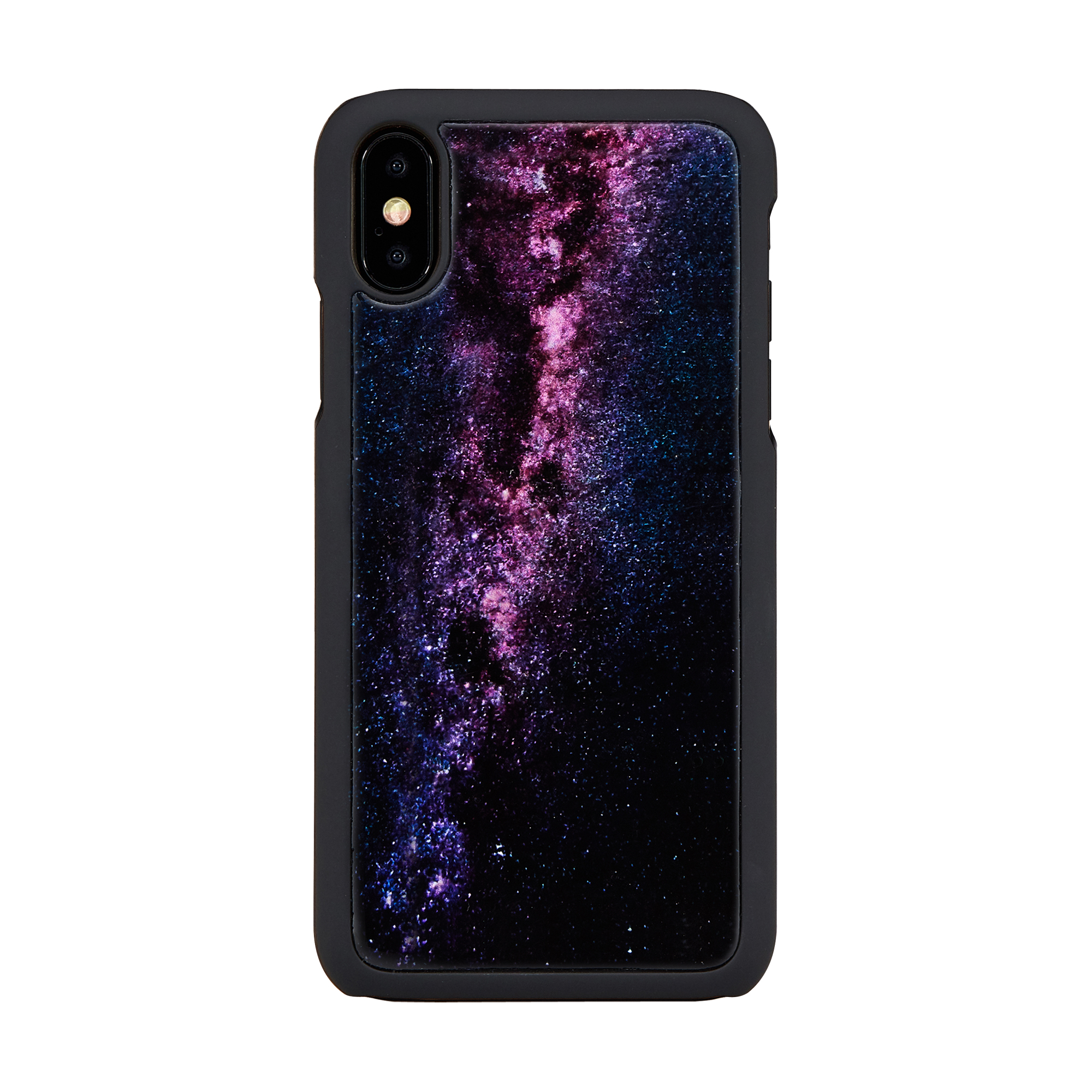 iKins SmartPhone case iPhone XS/S milky way black