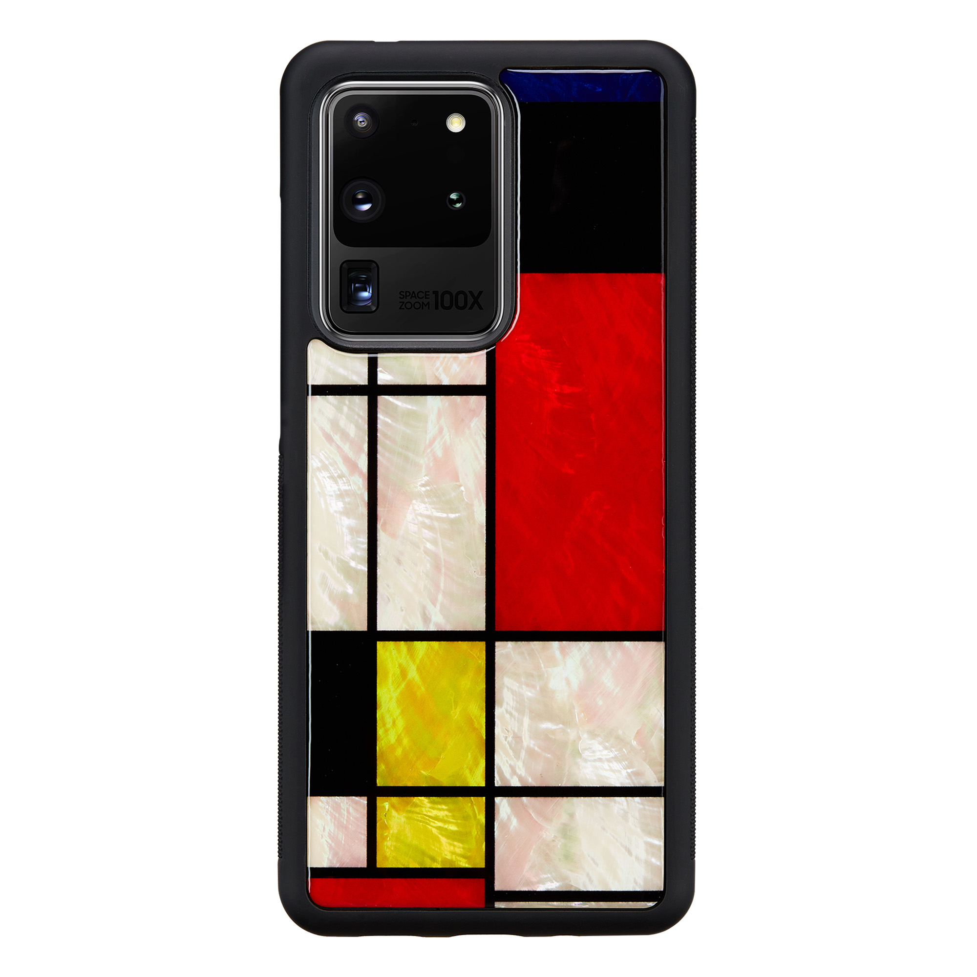 iKins case for Samsung Galaxy S20 Ultra mondrian black