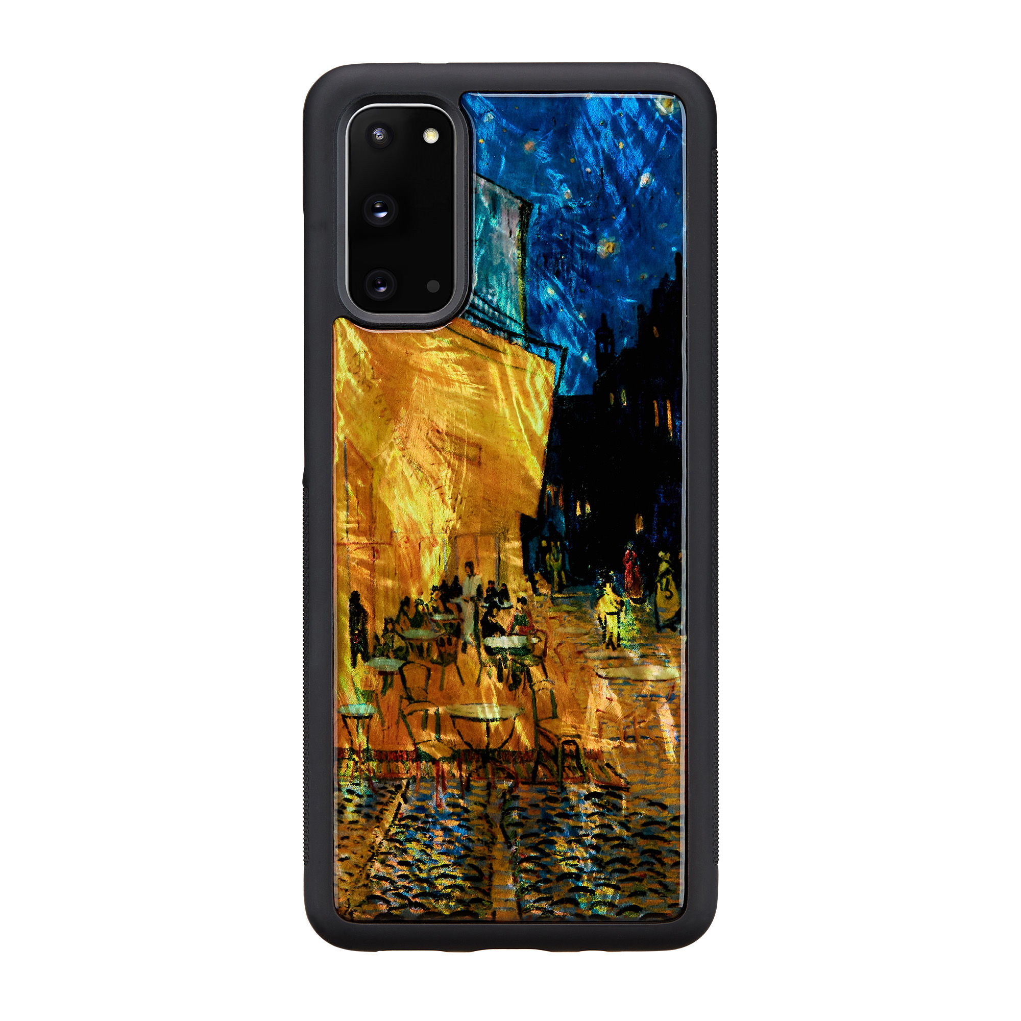 iKins case for Samsung Galaxy S20 cafe terrace black