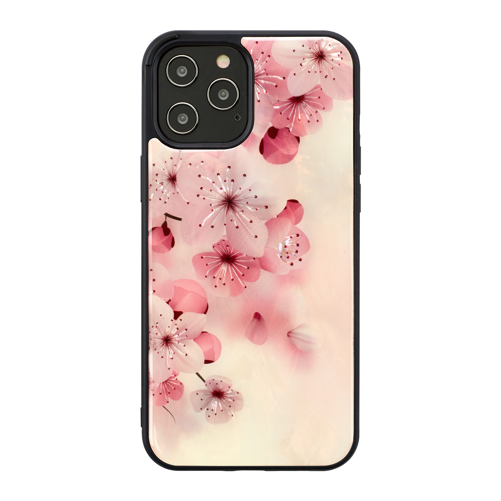 iKins case for Apple iPhone 12/12 Pro lovely cherry blossom