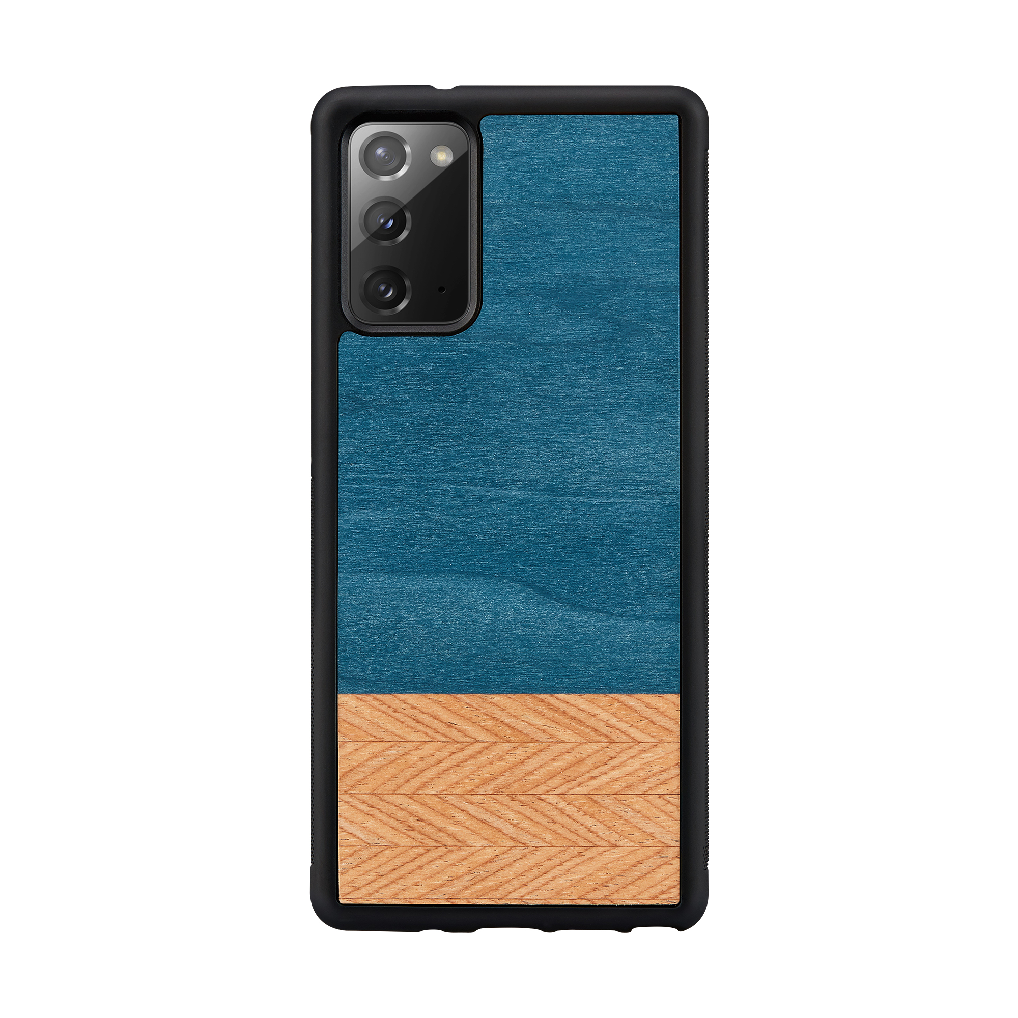 MAN&WOOD case for Galaxy Note 20 denim black