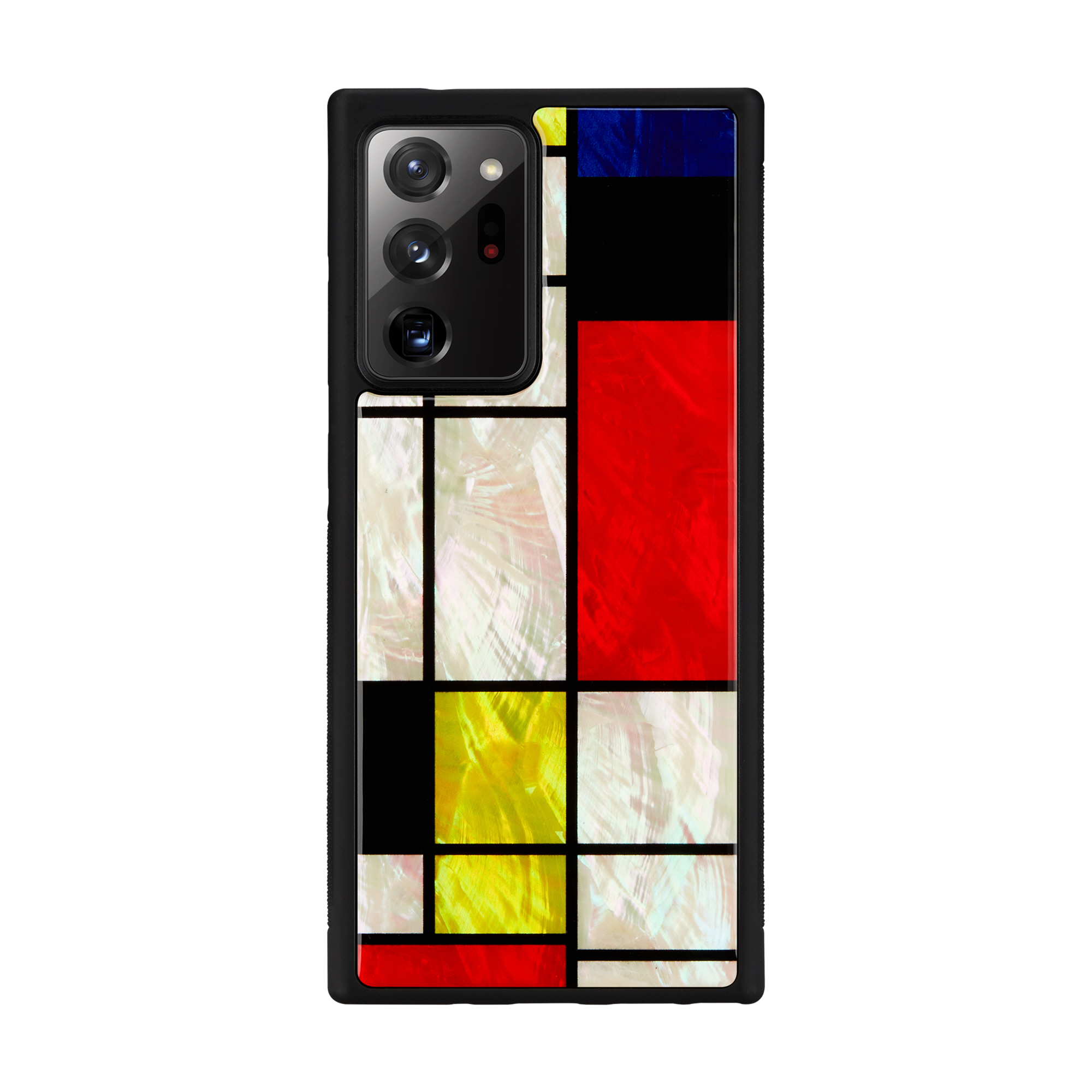 iKins case for Samsung Galaxy Note 20 Ultra mondrian black