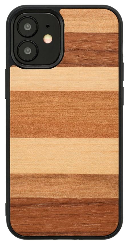 MAN&WOOD case for iPhone 12 mini sabbia black