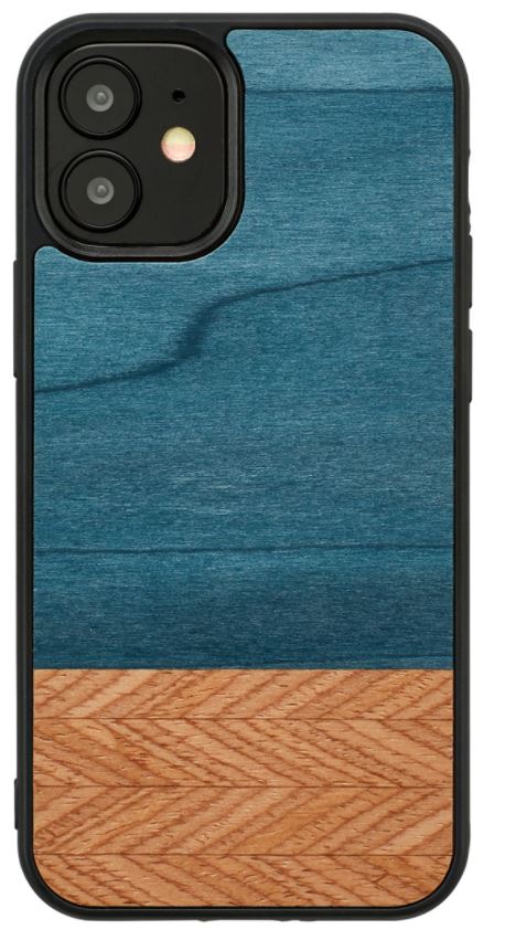 MAN&WOOD case for iPhone 12 mini denim black