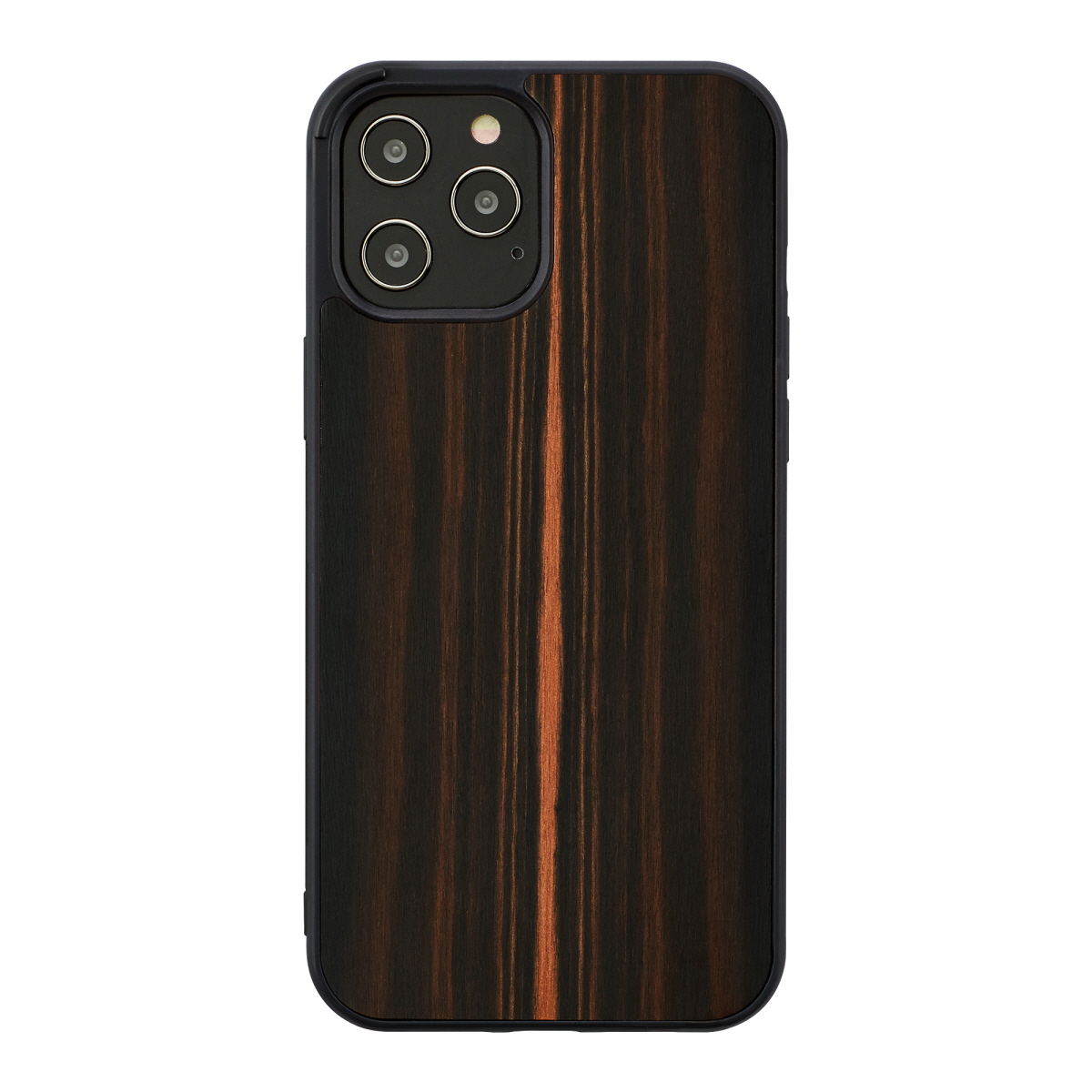 MAN&WOOD case for iPhone 12/12 Pro ebony black