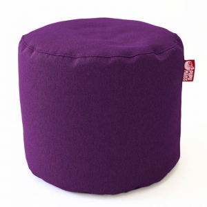 Mocco Pupu Maiss Pouf POP COZY made of upholstery fabric 35x45 cm Violet