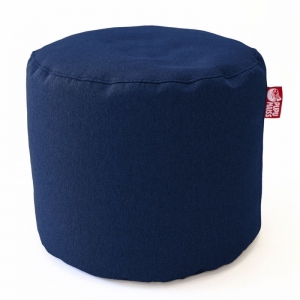 Mocco Pupu Maiss Pouf POP COZY made of upholstery fabric 35x45 cm Navy
