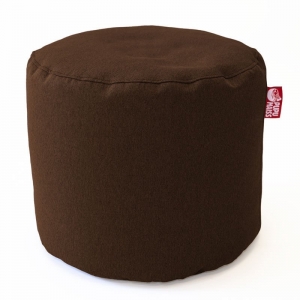 Mocco Pupu Maiss Pouf POP COZY made of upholstery fabric 35x45 cm Brown